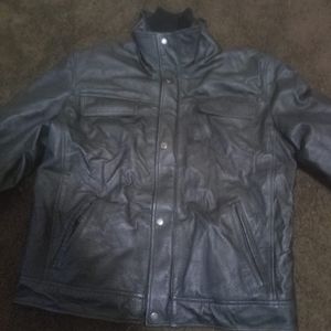 Leather jacket